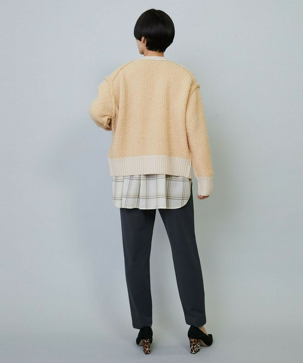 SPGNA MOLE Vネックカーディガン 詳細画像