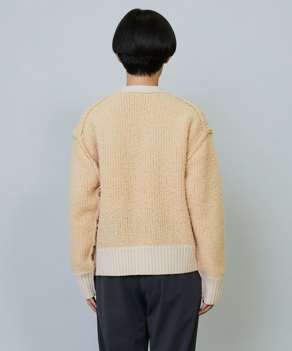SPGNA MOLE Vネックカーディガン 詳細画像