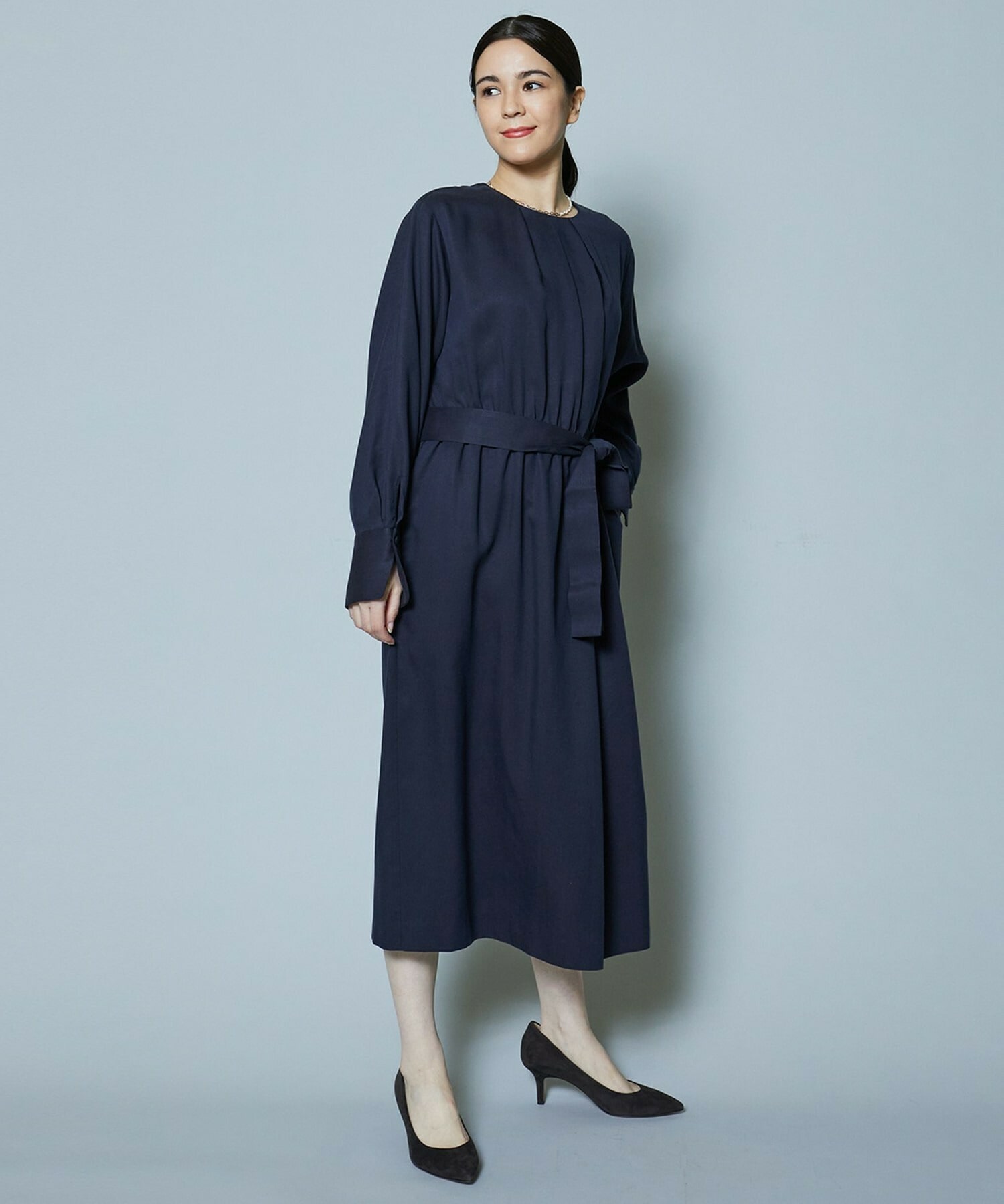 Lサイズ】ヴィンテージツイルワンピース】｜【wb(ダブルビー