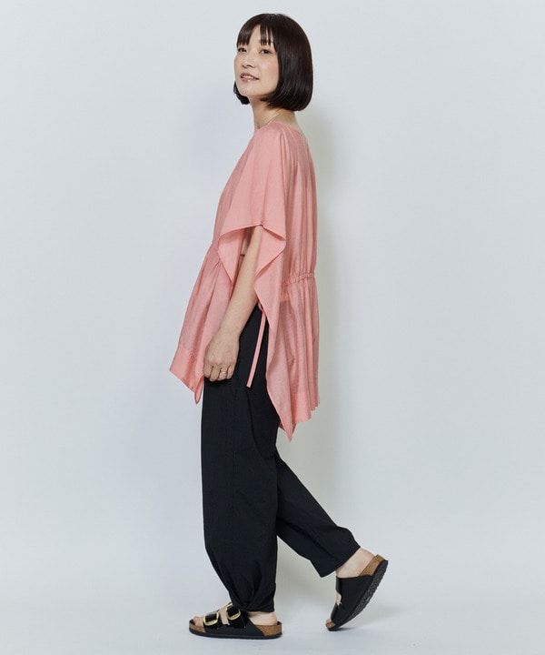 【Lサイズ】シアーVISリネンブラウス 詳細画像