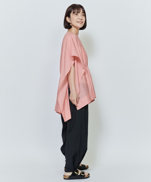 【Lサイズ】シアーVISリネンブラウス 詳細画像