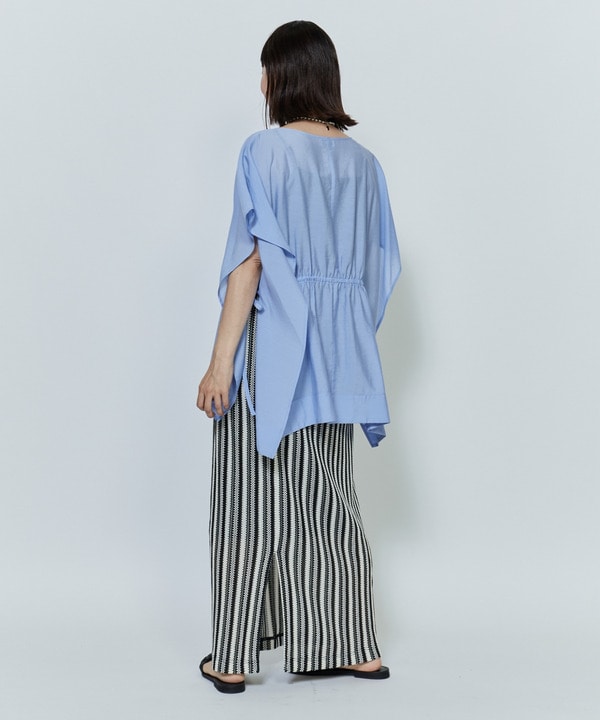 【Lサイズ】シアーVISリネンブラウス 詳細画像