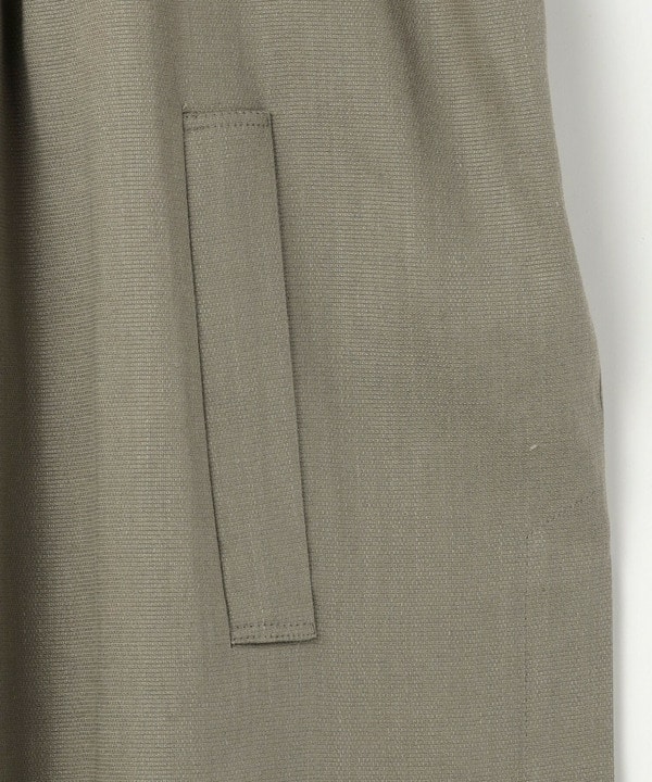 【Lサイズ】[MOGA Collection]ハイパーストレッチリネンロングジレ 詳細画像