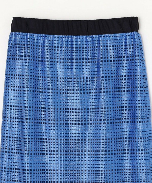 【Lサイズ】ブライトシアーチェックタイトスカート 詳細画像