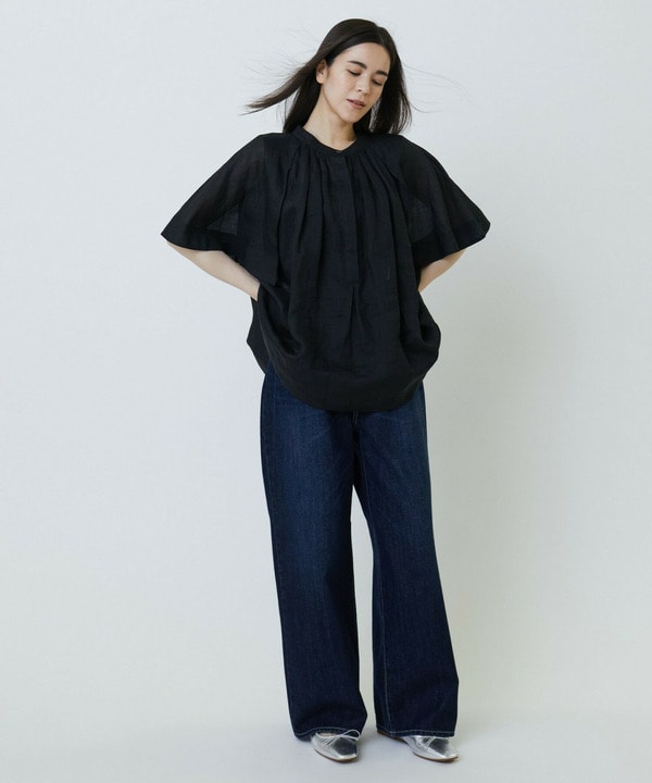 【Lサイズ】ロイヤルラミーブラウス 詳細画像