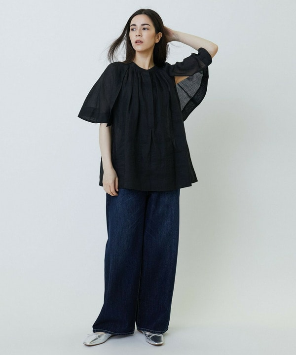 【Lサイズ】ロイヤルラミーブラウス 詳細画像