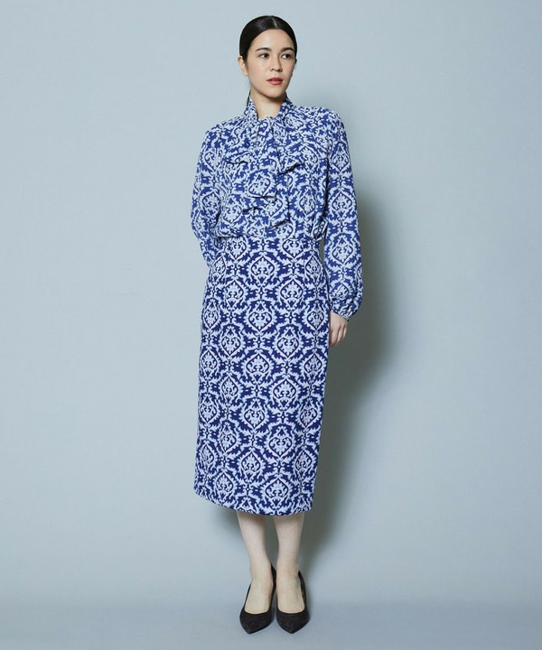 【Lサイズ】ポンチアラベスクptスカート 詳細画像