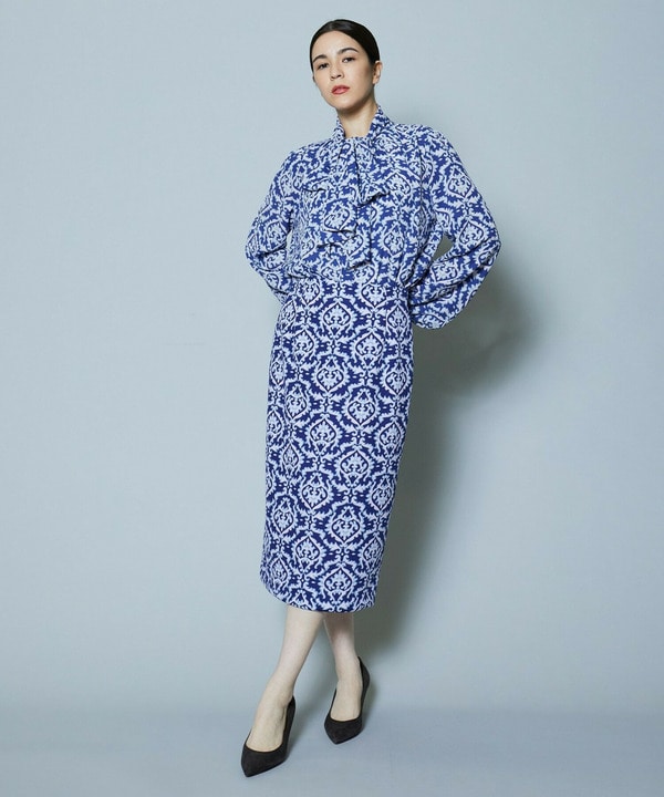 【Lサイズ】ポンチアラベスクptスカート 詳細画像