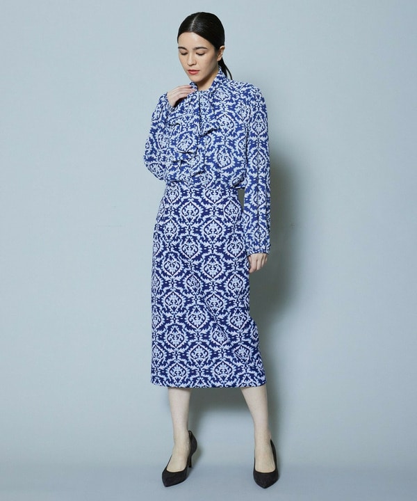 【Lサイズ】ポンチアラベスクptスカート 詳細画像