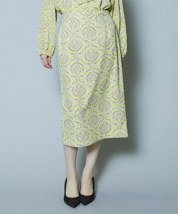 【Lサイズ】ポンチアラベスクptスカート 詳細画像