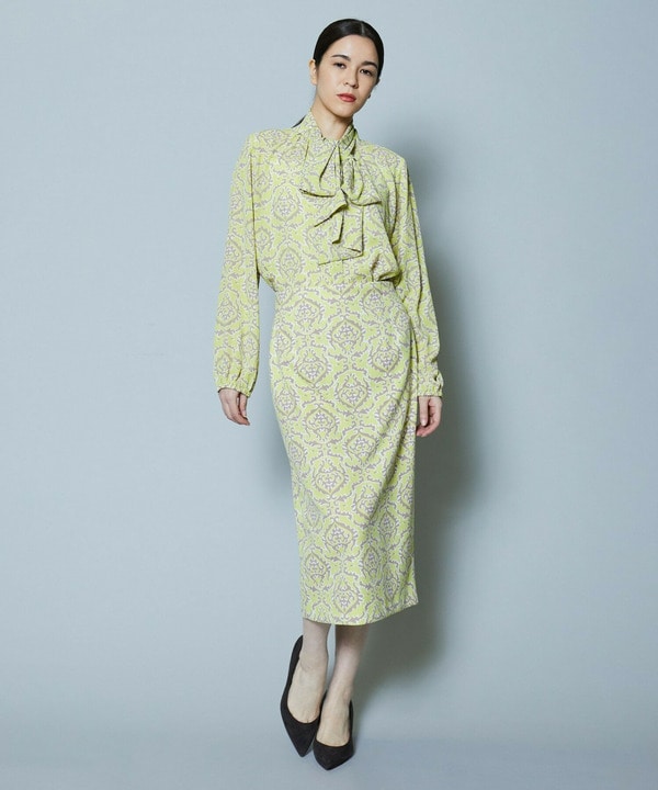 【Lサイズ】ポンチアラベスクptスカート 詳細画像