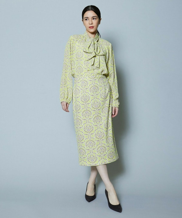 【Lサイズ】ポンチアラベスクptスカート 詳細画像