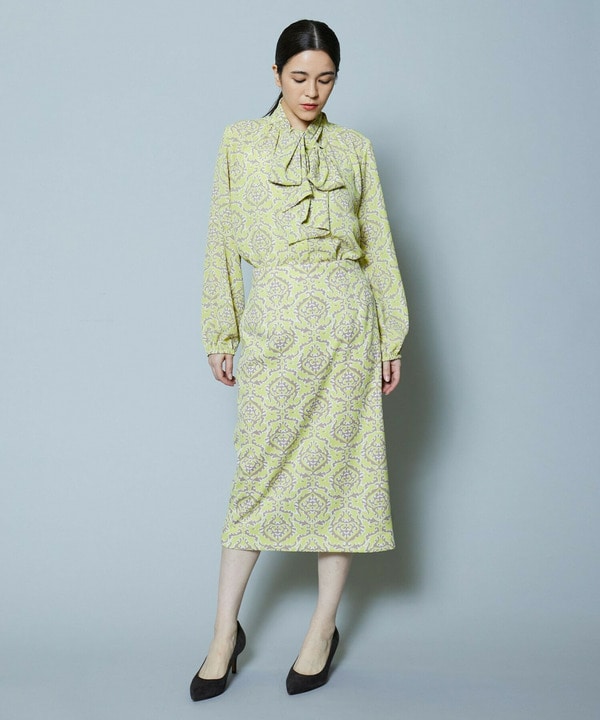 【Lサイズ】ポンチアラベスクptスカート 詳細画像