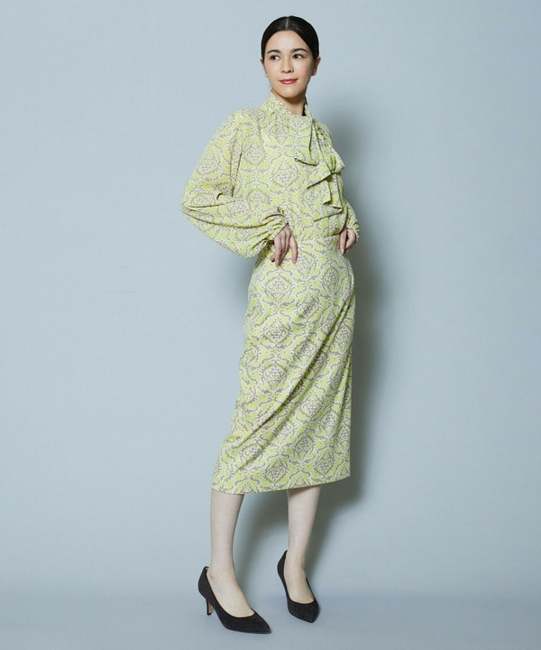 【Lサイズ】ポンチアラベスクptスカート 詳細画像