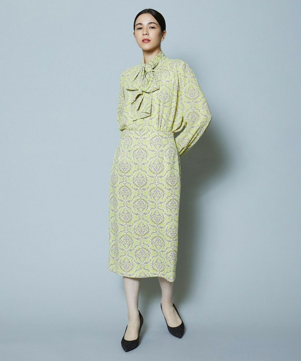 【Lサイズ】ポンチアラベスクptスカート 詳細画像