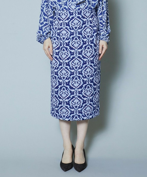 【Lサイズ】ポンチアラベスクptスカート 詳細画像