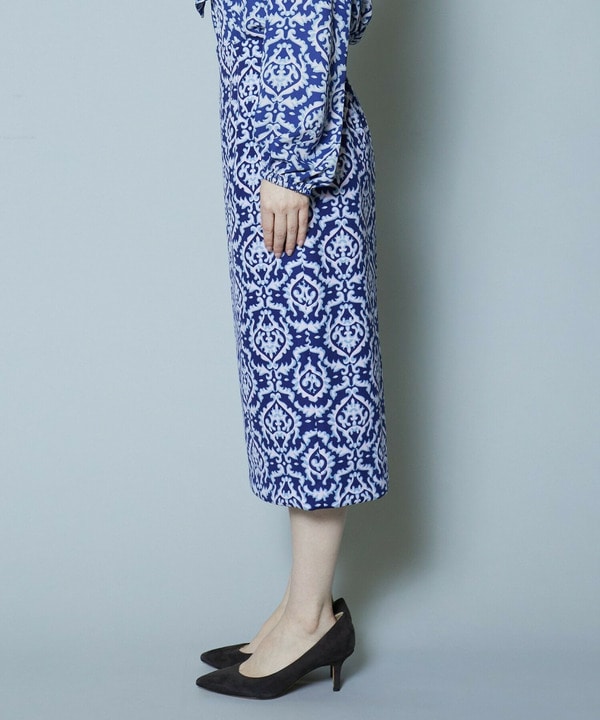 【Lサイズ】ポンチアラベスクptスカート 詳細画像