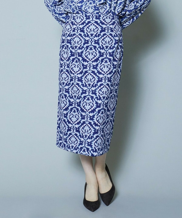 【Lサイズ】ポンチアラベスクptスカート 詳細画像