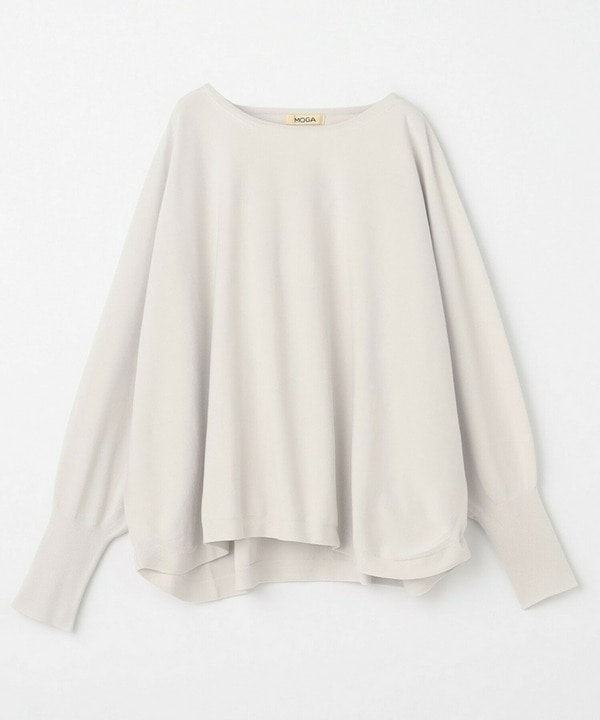 【Lサイズ】COTTON FITニット 詳細画像 グレイッシュベージュ