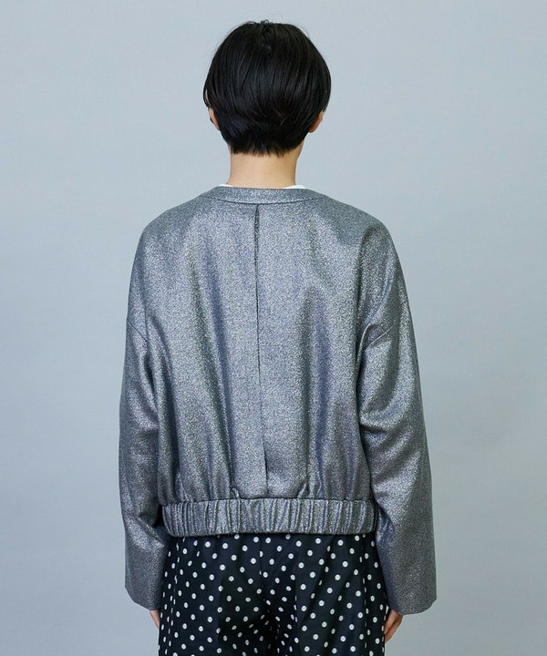【Lサイズ】ラメウールジャケット 詳細画像