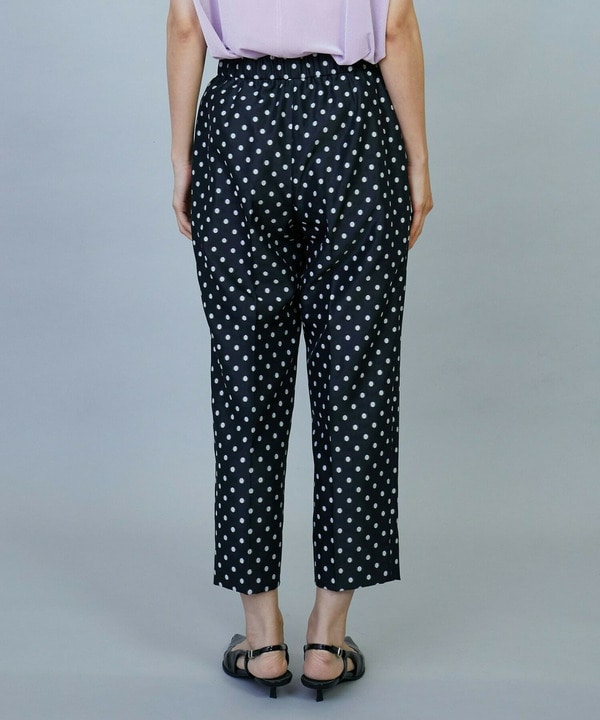 【Lサイズ】ヴィスコースドットジャガードパンツ 詳細画像