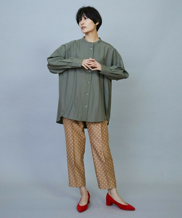 【Lサイズ】ヴィスコースドットジャガードパンツ 詳細画像