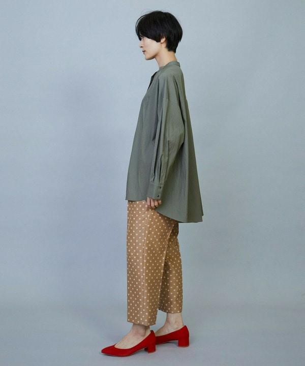 【Lサイズ】ヴィスコースドットジャガードパンツ 詳細画像