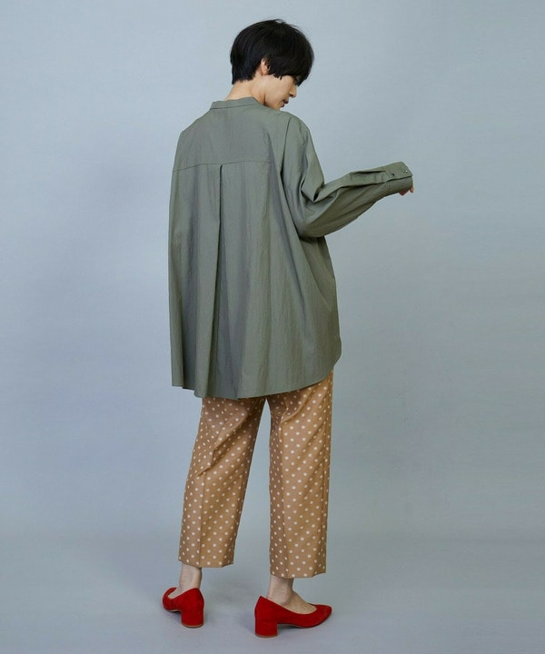 【Lサイズ】ヴィスコースドットジャガードパンツ 詳細画像