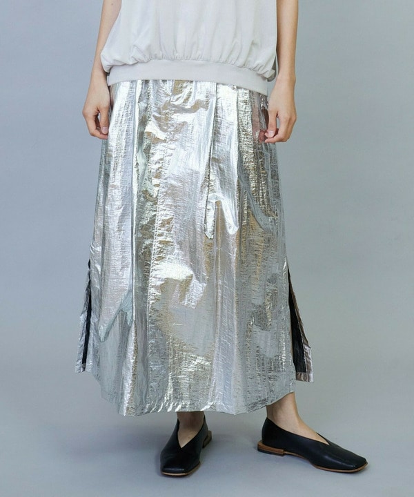 【Lサイズ】ナイロンフォイルスカート 詳細画像