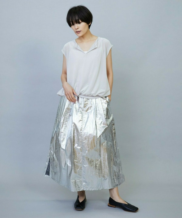 【Lサイズ】ナイロンフォイルスカート 詳細画像