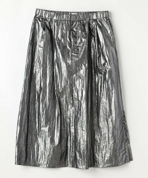 【Lサイズ】ナイロンフォイルスカート 詳細画像 グレー