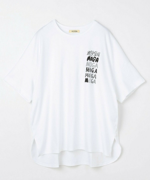【Lサイズ】SHOGO SEKINE&times;MOGA コラボプリントT [Various MOGA print1] 詳細画像 オフホワイト