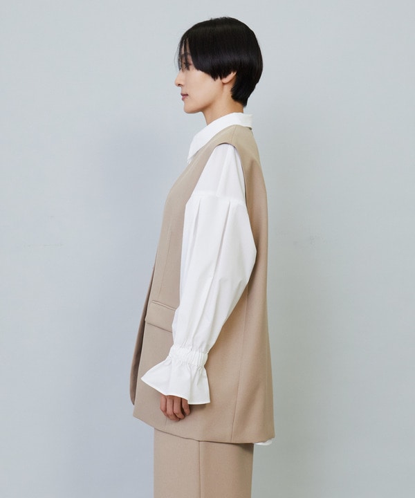 【Lサイズ】パウダーツイルストレッチジレ 詳細画像