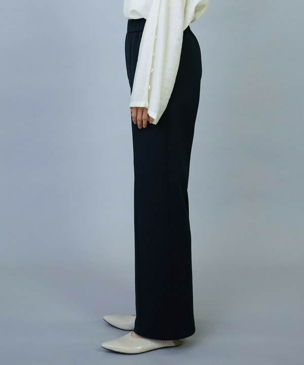 【Lサイズ】トリアセダンボールピンタックストレートパンツ 詳細画像