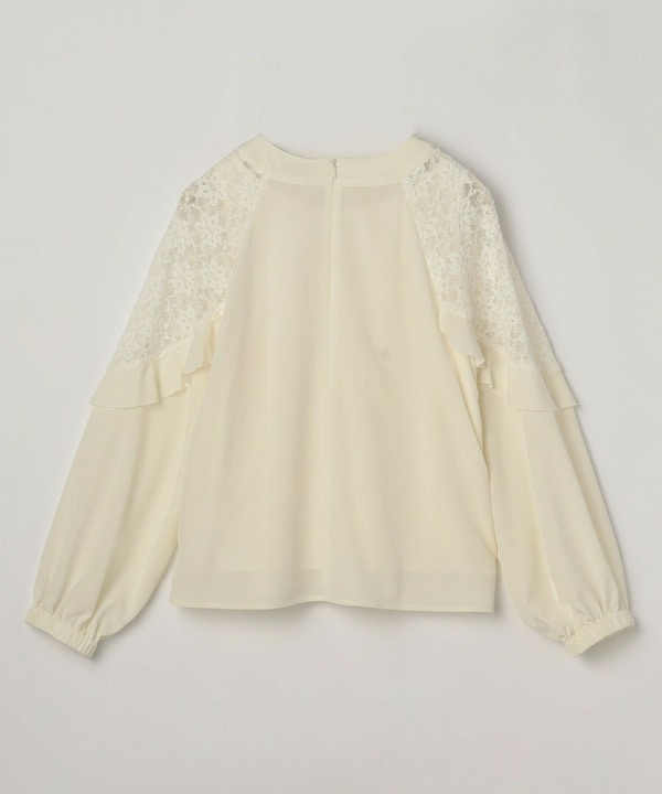【Lサイズ】MOGA Collection　レースドッキングブラウス 詳細画像
