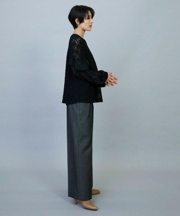 【Lサイズ】MOGA Collection　レースドッキングブラウス 詳細画像