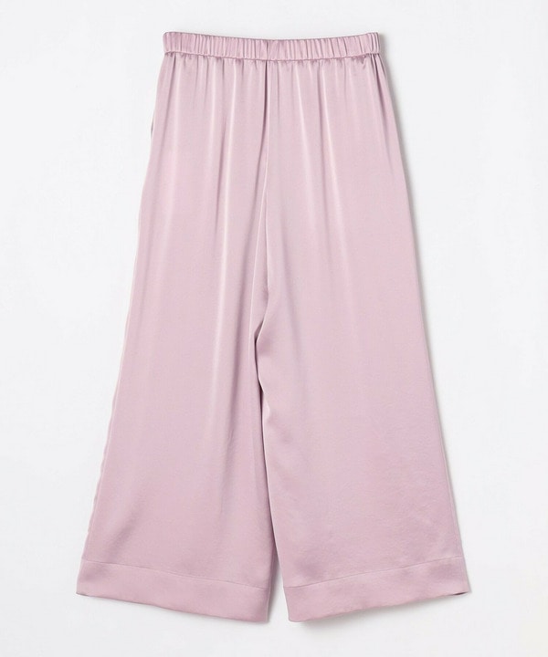 【Lサイズ】ソアパールサテンワイドパンツ 詳細画像