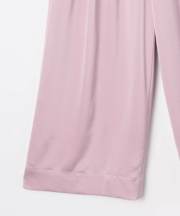 【Lサイズ】ソアパールサテンワイドパンツ 詳細画像