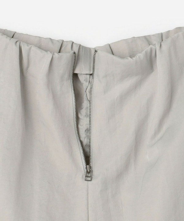 【Lサイズ】ナイロンタフタIラインスカート 詳細画像