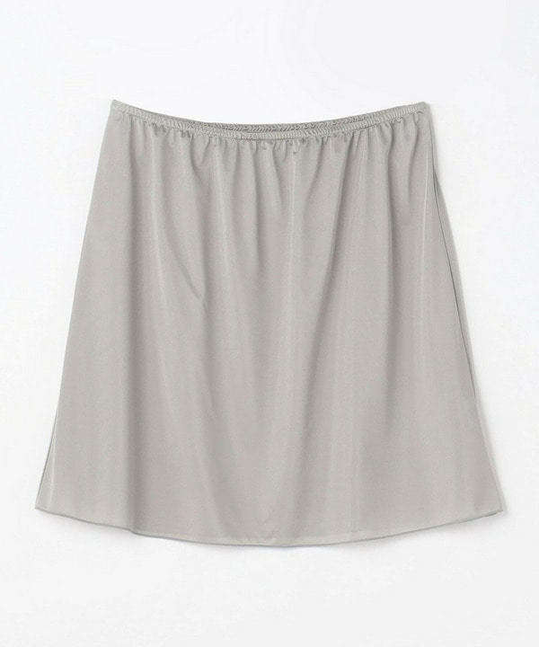 【Lサイズ】ナイロンタフタIラインスカート 詳細画像