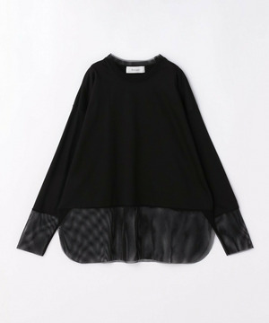 【Lサイズ】feerique 　メッシュドッキングプルオーバー