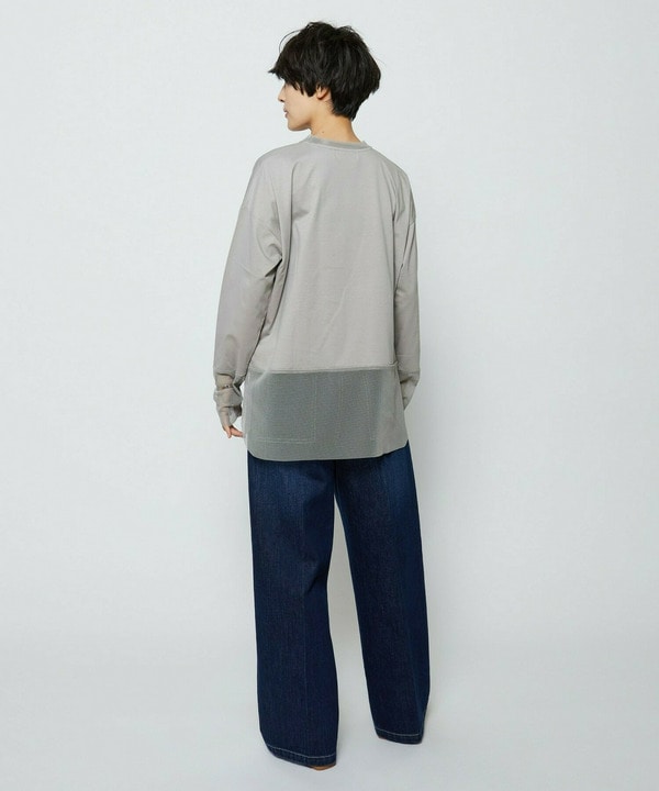 【Lサイズ】feerique 　メッシュドッキングプルオーバー 詳細画像