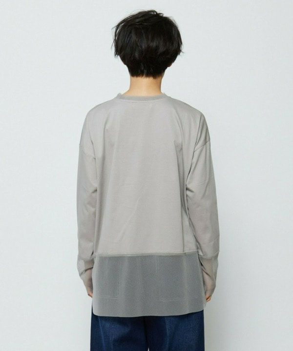 【Lサイズ】feerique 　メッシュドッキングプルオーバー 詳細画像