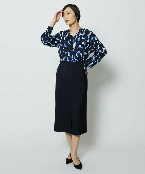 【Lサイズ】wb　ドビーストレッチタイトスカート 詳細画像