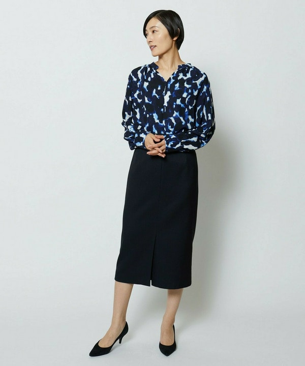 【Lサイズ】wb　ドビーストレッチタイトスカート 詳細画像