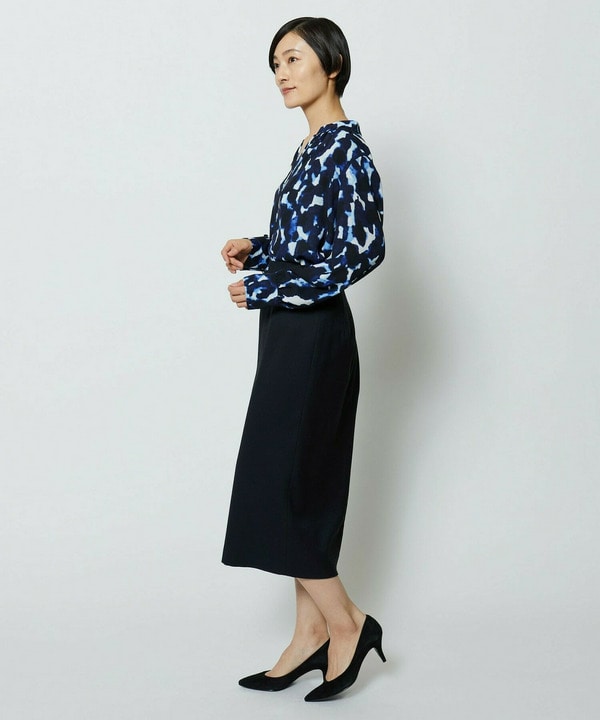 【Lサイズ】wb　ドビーストレッチタイトスカート 詳細画像