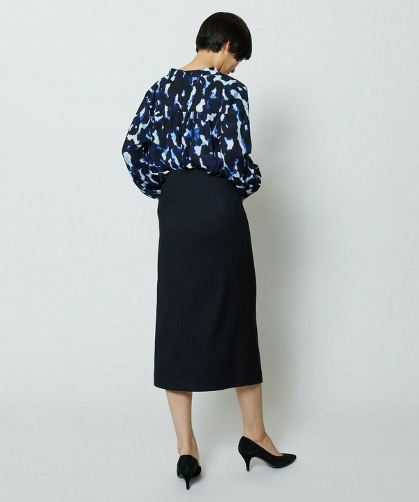 【Lサイズ】wb　ドビーストレッチタイトスカート 詳細画像