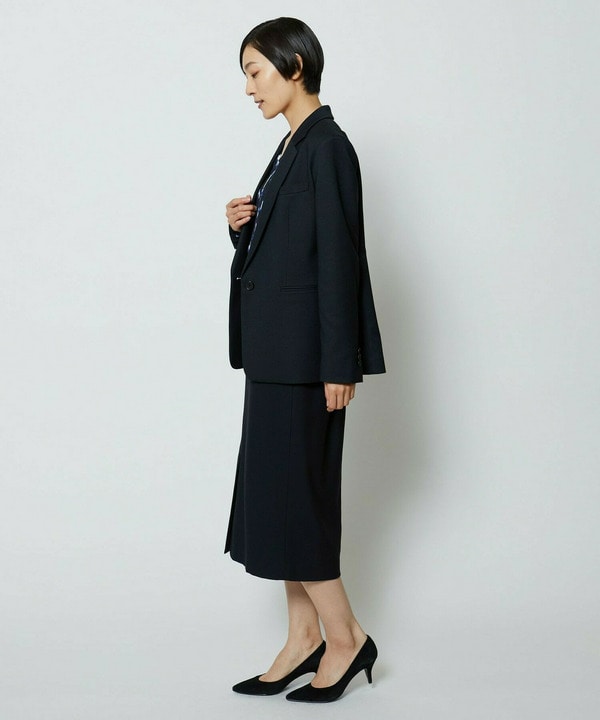 【Lサイズ】wb　ドビーストレッチタイトスカート 詳細画像