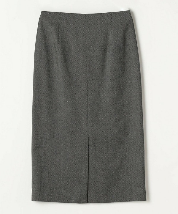 【Lサイズ】wb　ドビーストレッチタイトスカート 詳細画像 グレー系その他