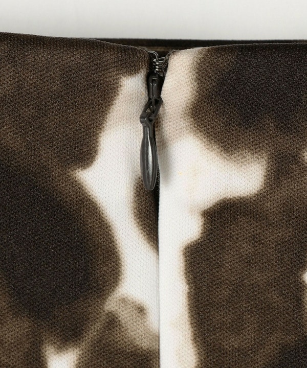 【Lサイズ】wb　ポンチミスティプリントタイトスカート 詳細画像